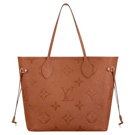 louis vuitton cognac neverfull.